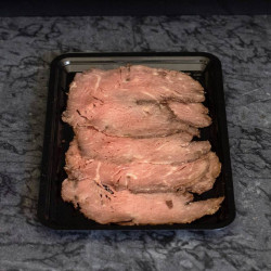 Runder rollade van marktslager van Bussel