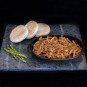 Shoarma met gratis broodje en saus van marktslager van Bussel