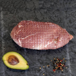 Varkensfiletrollade van marktslager van Bussel