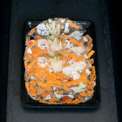 Groente in aspik van marktslager van Bussel